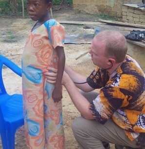 Hannah and Dr Fife, Asuom, Ghana